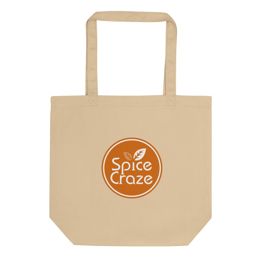 Orange-Colored Logo Eco Tote Bag | Spice Craze® Merch @ Spice Craze®