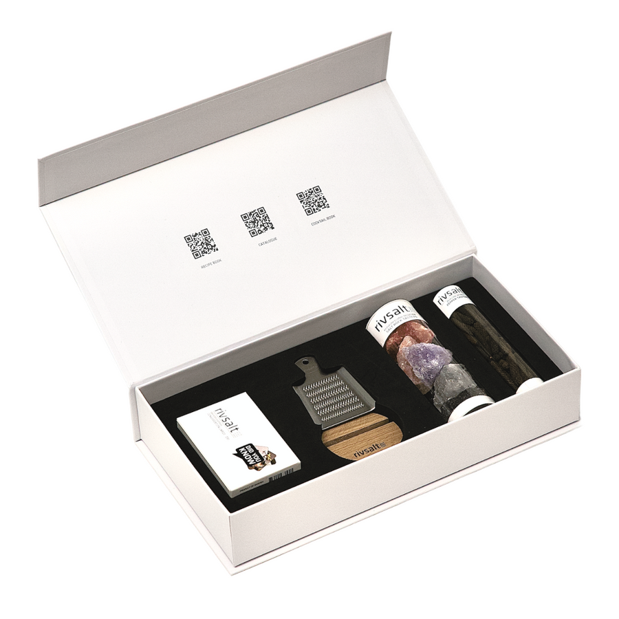 The Essentials Gift Box | RIVSALT™ Scandinavian design for foodies | Gourmet Gifts for Foodie Friends @ Spice Craze®