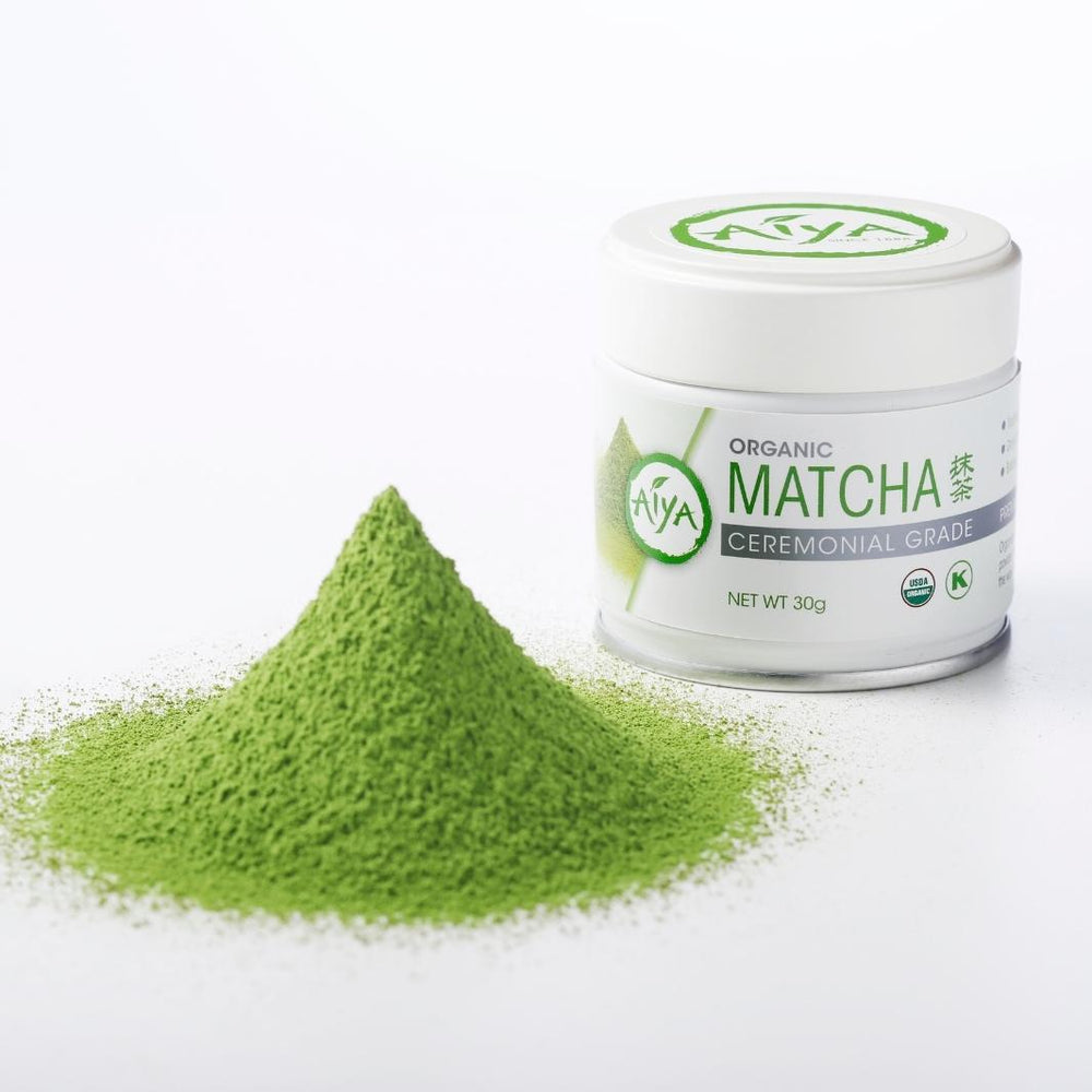 Tin of Organic Ceremonial Grade Matcha and Green Matcha Powder | Aiya America, Inc. | Matcha, Chai, & Teas @ Spice Craze®