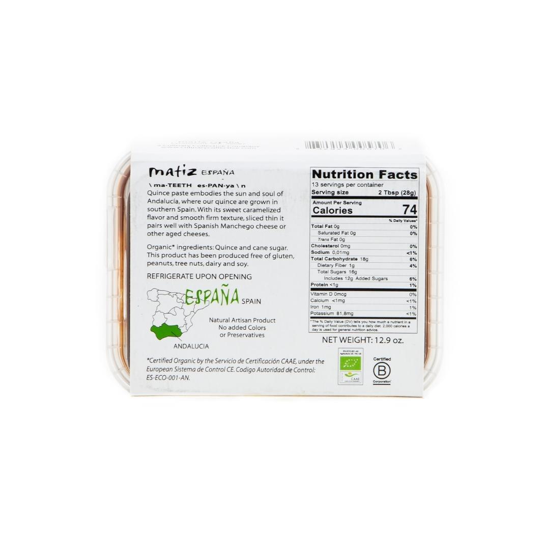 Organic Quince Paste from Spain | Matiz | Oils & Saucy Stuff from Spice Craze®