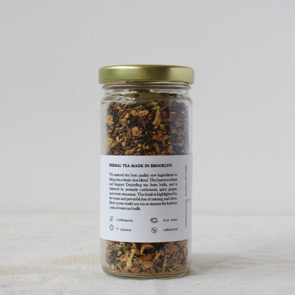 Description and Preparation Guidelines for Chai - Organic Loose Leaf Tea | Nuda Botanica | Matcha, Chai, & Teas @ Spice Craze®