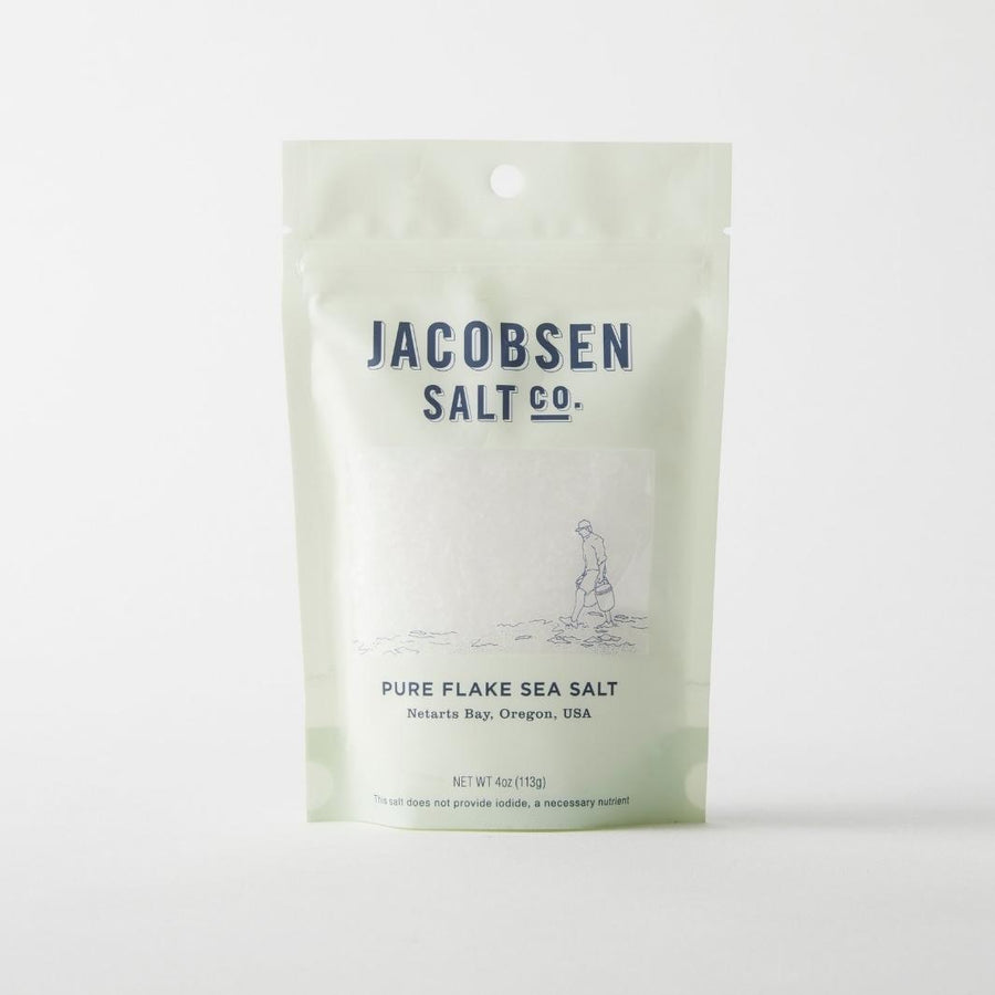 Pouch of Flaky Finishing Salt from the Oregon Coast | Jacobsen Salt Co. @ Spice Craze®