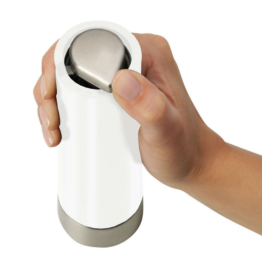 White RPM Ascent™ Pepper Grinder | Chef'n® | Mills & Grinders @ Spice Craze®