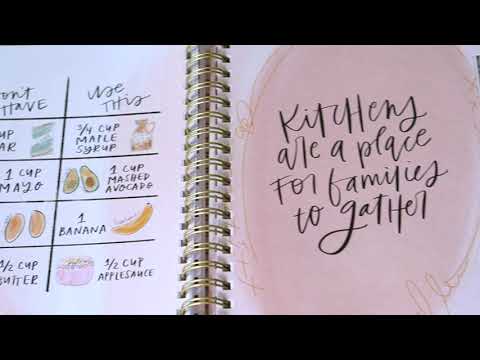 Keepsake Recipe Book Video | Paper Peony Press | Keeping It Pretty @ Spice Craze®